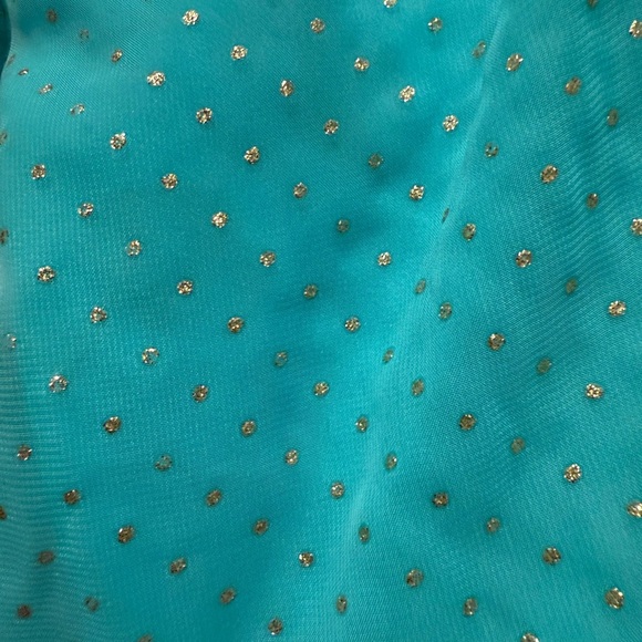 Disney Princess Jasmine Turquoise and Gold Costume pants size kids 3 - Picture 6 of 6